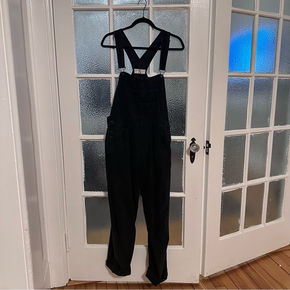 Free People Denim - Free people ziggy overalls